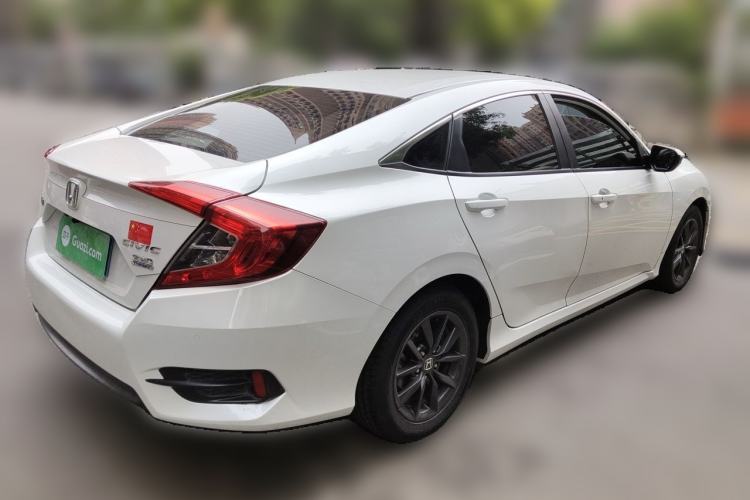Used Honda Civic 2019 220TURBO CVT Dynamic Edition China VI Rear Right 45 Deg