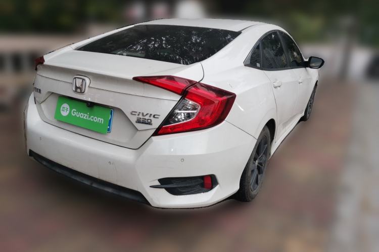 Used Honda Civic 2019 220TURBO CVT Dynamic Edition China VI Rear Right 45 Deg