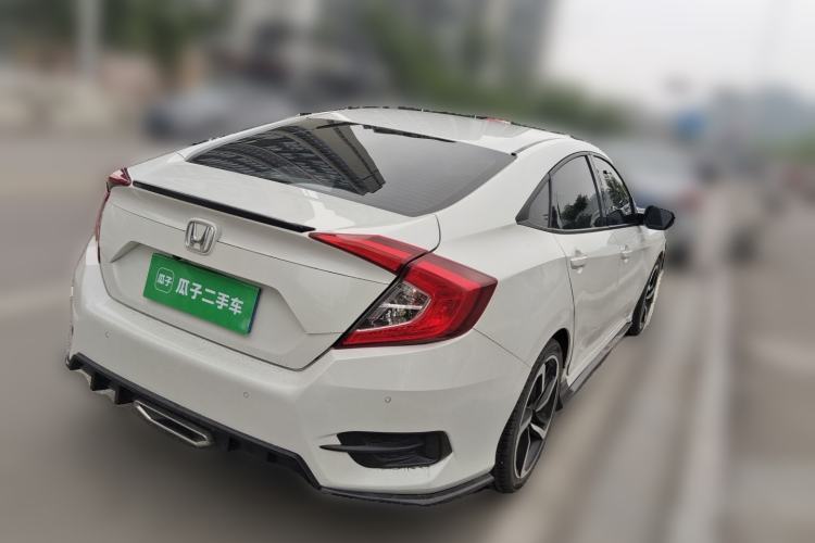 Used Honda Civic 2019 220TURBO CVT Dynamic Edition China VI Rear Right 45 Deg