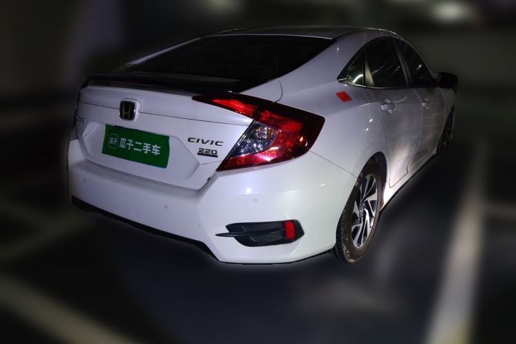 Used Honda Civic 2019 220TURBO CVT Dynamic Edition China V Rear Right 45 Deg