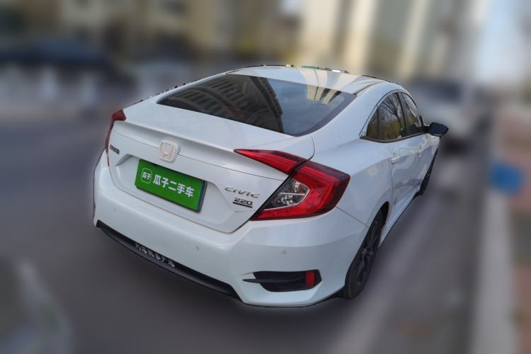 Used Honda Civic 2019 220TURBO Manual Jinkong Edition China VI Rear Right 45 Deg