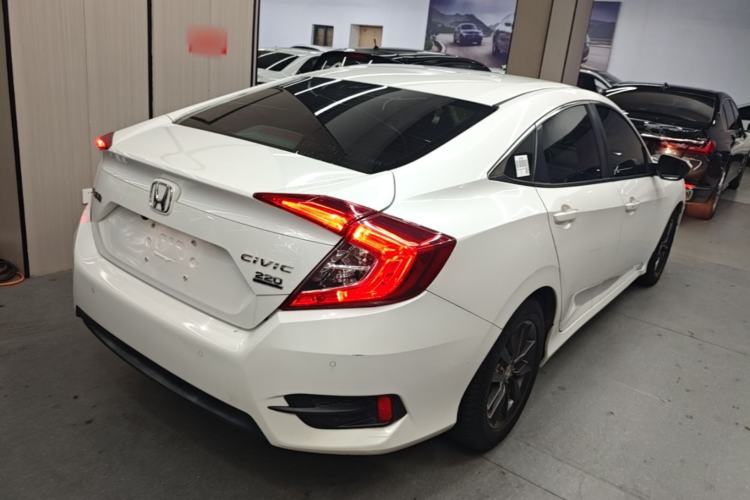 Used Honda Civic 2019 220TURBO CVT Dynamic Edition China VI Rear Right 45 Deg