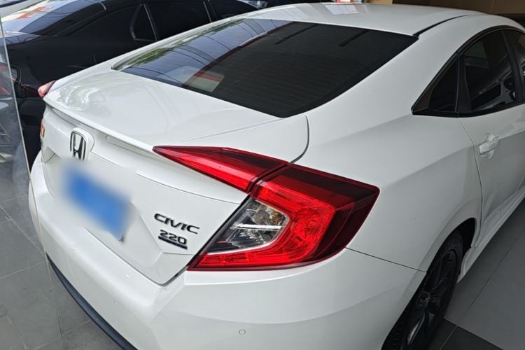 Used Honda Civic 2019 220TURBO CVT Dynamic Edition China VI Rear Right 45 Deg