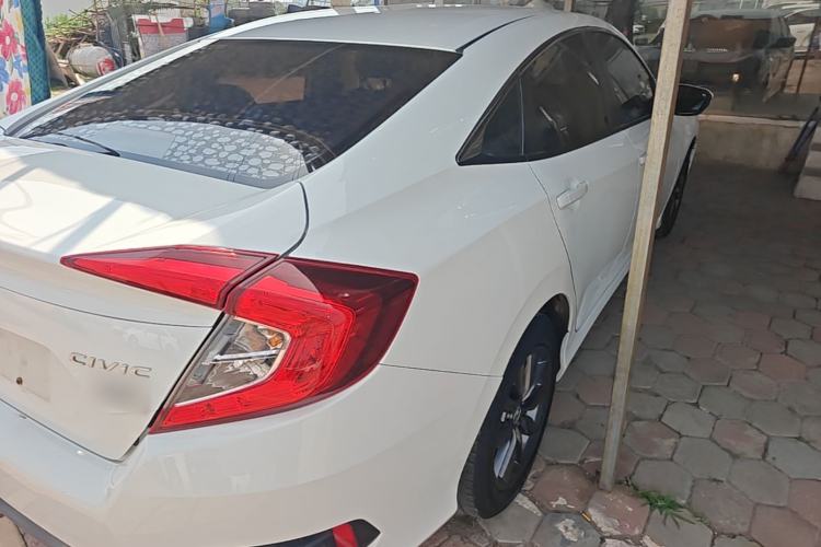 Used Honda Civic 2019 180TURBO CVT Shangdong Edition China VI Rear Right 45 Deg