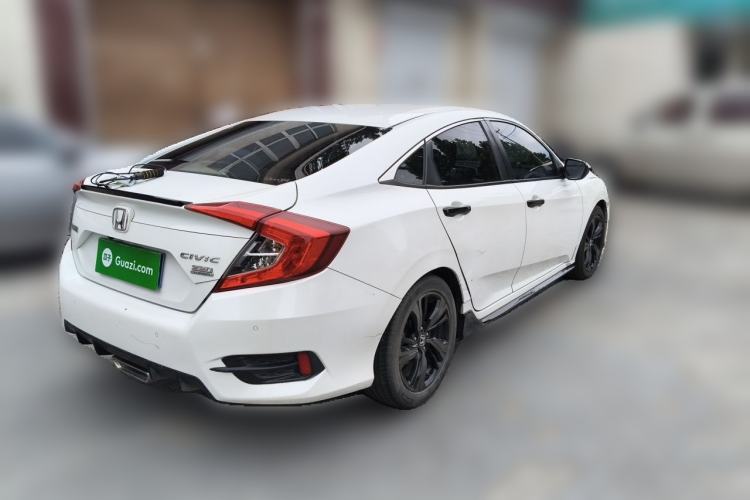 Used Honda Civic 2019 220TURBO CVT Dynamic Edition China VI Emission Standard Rear Right 45 Deg