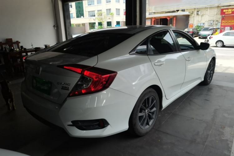 Used Honda Civic 2019 220TURBO CVT Dynamic Edition China VI Rear Right 45 Deg