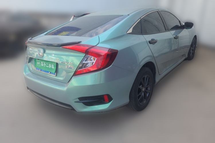 Used Honda Civic 2019 220TURBO CVT Dynamic Edition China VI Rear Right 45 Deg