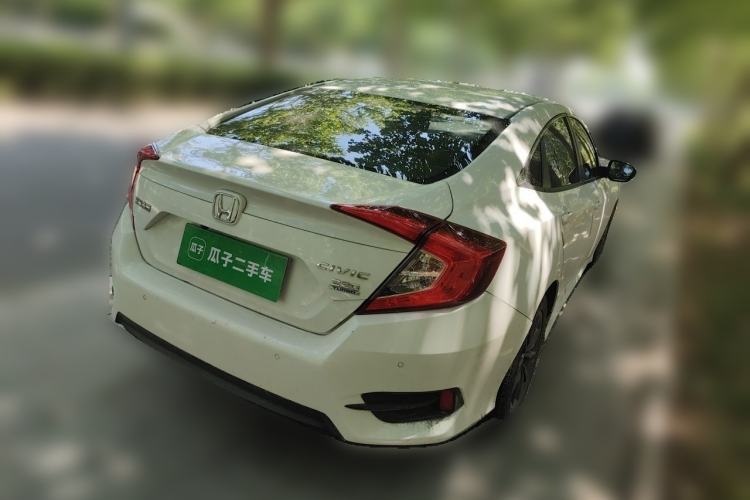 Used Honda Civic 2019 220TURBO CVT Dynamic Edition China VI Rear Right 45 Deg