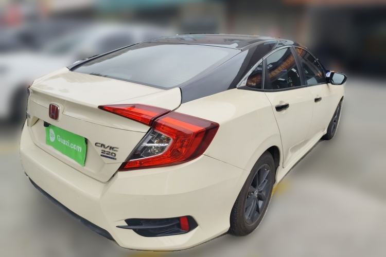 Used Honda Civic 2019 220TURBO CVT Dynamic Edition China VI Rear Right 45 Deg