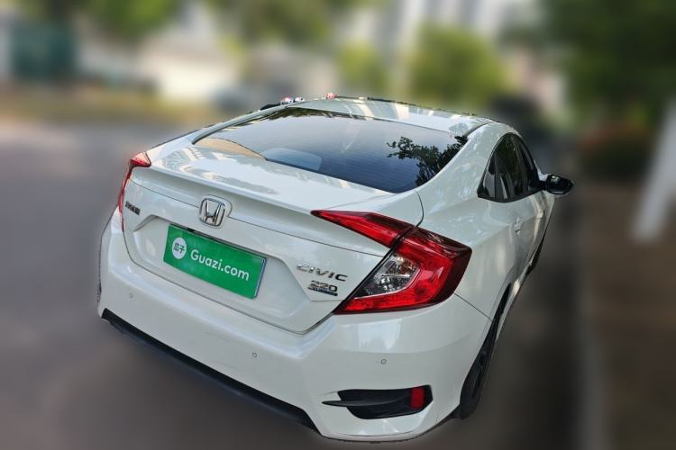 Used Honda Civic 2019 220TURBO CVT Dynamic Edition China VI Rear Right 45 Deg