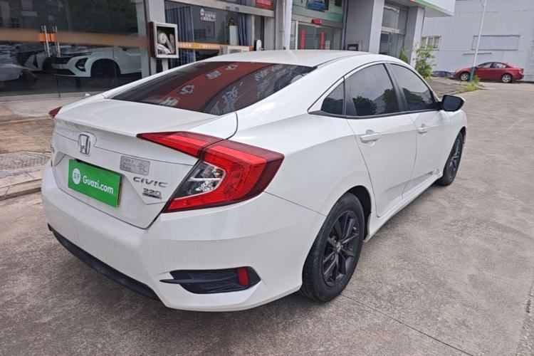Used Honda Civic 2019 220TURBO CVT Dynamic Edition China VI Rear Right 45 Deg