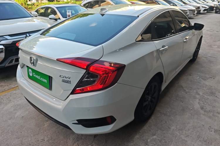 Used Honda Civic 2019 220TURBO CVT Dynamic Edition China VI Rear Right 45 Deg