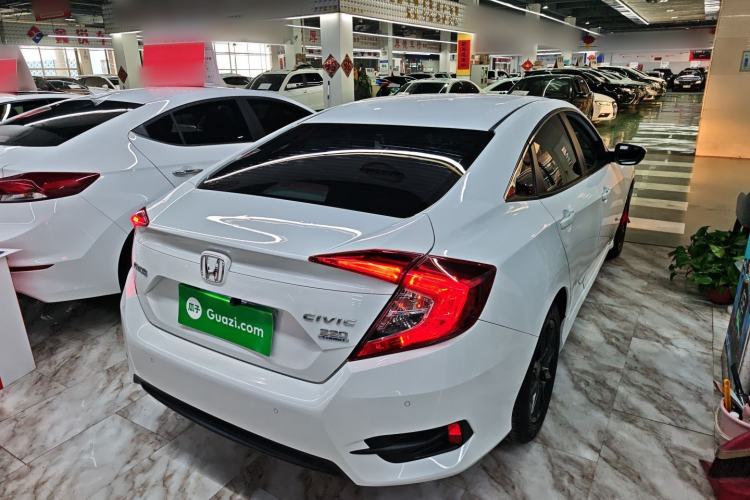 Used Honda Civic 2019 220TURBO CVT Dynamic Edition China VI Rear Right 45 Deg