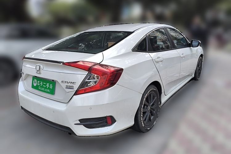 Used Honda Civic 2019 220TURBO CVT Dynamic Edition China V Rear Right 45 Deg