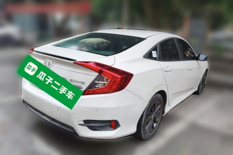 Used Honda Civic 2019 220TURBO CVT Dynamic Edition China VI Rear Right 45 Deg