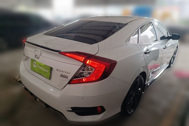Used Honda Civic 2019 220TURBO CVT Dynamic Edition China VI Emission Standard Rear Right 45 Deg