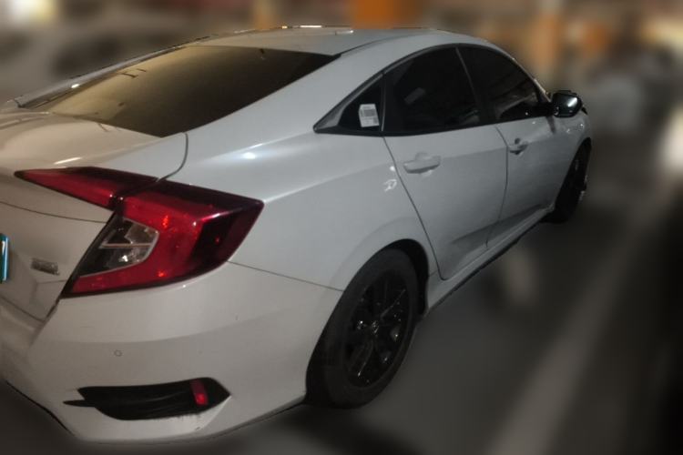 Used Honda Civic 2019 220TURBO CVT Dynamic Edition China VI Rear Right 45 Deg