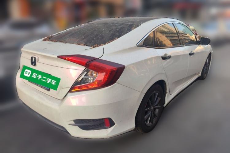 Used Honda Civic 2019 220TURBO CVT Dynamic Edition China VI Rear Right 45 Deg