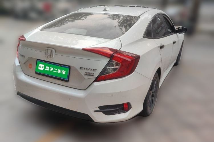 Used Honda Civic 2019 220TURBO CVT Dynamic Edition China VI Rear Right 45 Deg