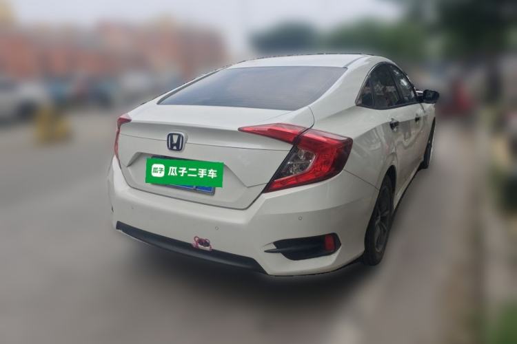 Used Honda Civic 2019 220TURBO CVT Dynamic Edition China VI Rear Right 45 Deg