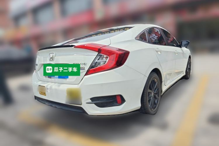 Used Honda Civic 2019 220TURBO CVT Dynamic Edition China VI Rear Right 45 Deg