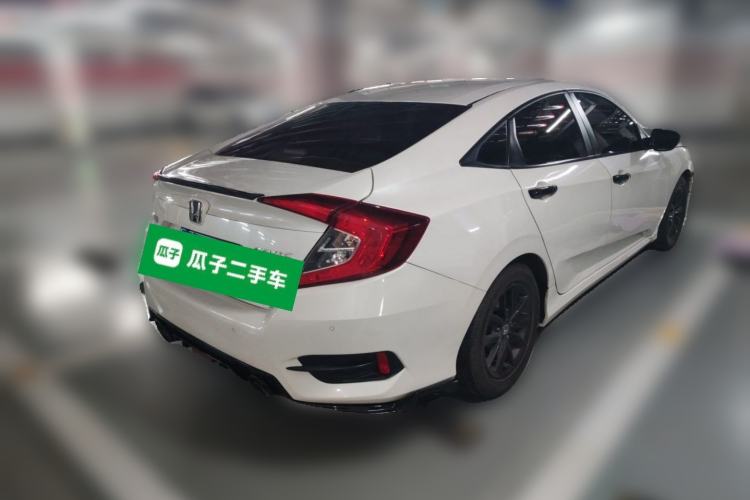 Used Honda Civic 2019 220TURBO CVT Dynamic Edition China VI Rear Right 45 Deg