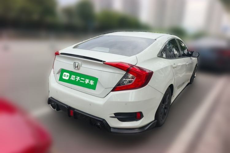 Used Honda Civic 2019 220TURBO CVT Dynamic Edition China V Rear Right 45 Deg