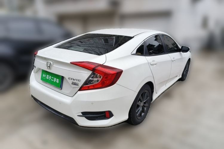 Used Honda Civic 2019 220TURBO CVT Dynamic Edition China VI Rear Right 45 Deg