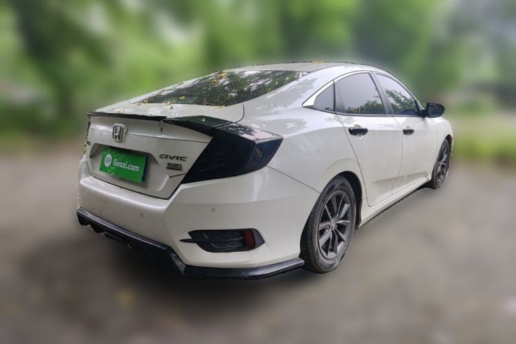 Used Honda Civic 2019 220TURBO CVT Dynamic Edition China VI Rear Right 45 Deg