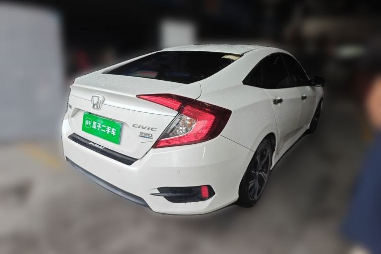 Used Honda Civic 2019 220TURBO CVT Power Edition China VI Emission Standard Rear Right 45 Deg
