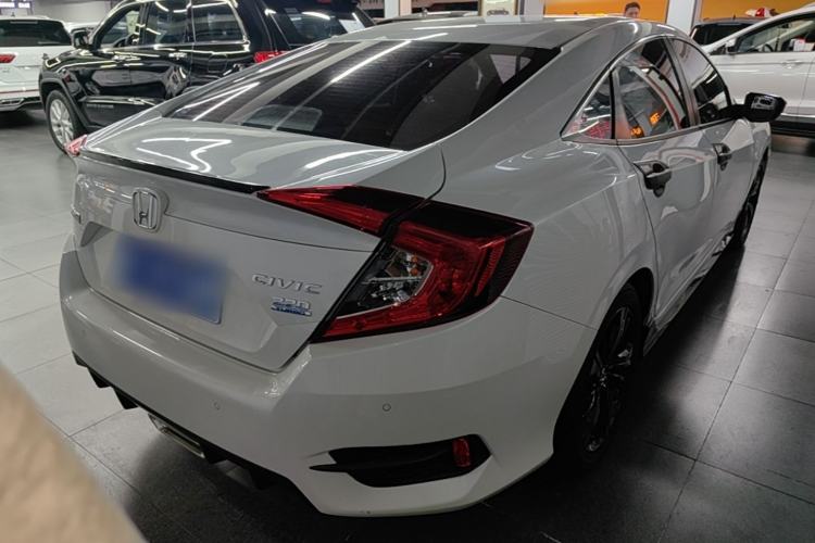 Used Honda Civic 2019 220TURBO CVT Dynamic Edition China VI Emission Standard Rear Right 45 Deg