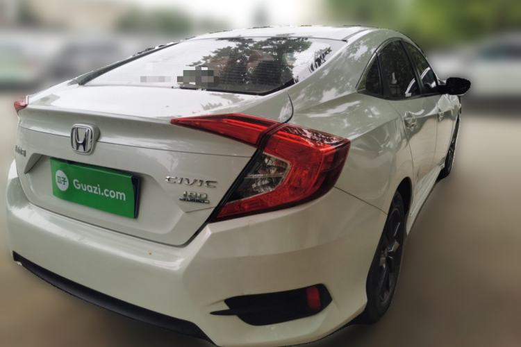 Used Honda Civic 2019 180TURBO CVT Shangqing Edition China V Rear Right 45 Deg