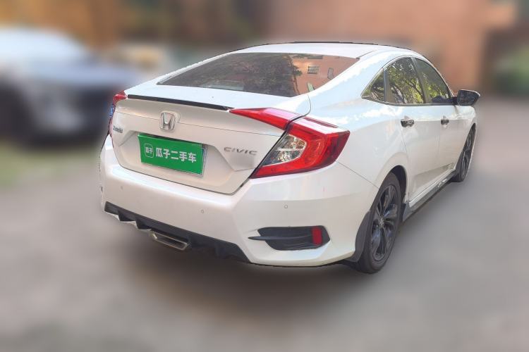 Used Honda Civic 2019 220TURBO CVT Dynamic Edition China VI Emission Standard Rear Right 45 Deg