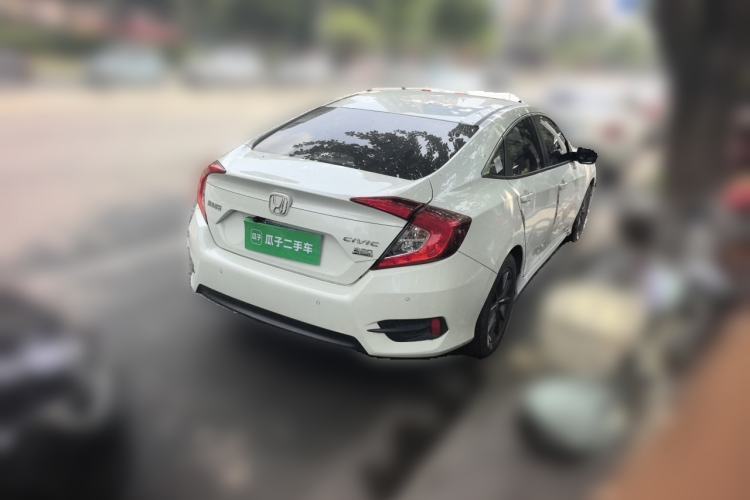 Used Honda Civic 2019 220TURBO CVT Dynamic Edition China VI Rear Right 45 Deg