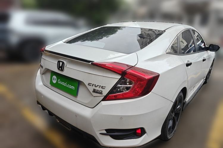 Used Honda Civic 2019 220TURBO CVT Dynamic Edition China VI Emission Standard Rear Right 45 Deg