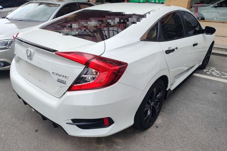Used Honda Civic 2019 220TURBO CVT Dynamic Edition China VI Emission Standard Rear Right 45 Deg