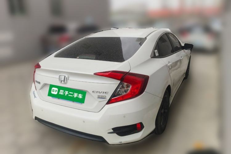 Used Honda Civic 2019 220TURBO Manual Jinkong Edition China VI Rear Right 45 Deg