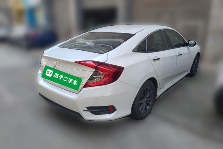 Used Honda Civic 2019 220TURBO CVT Dynamic Edition China VI Rear Right 45 Deg