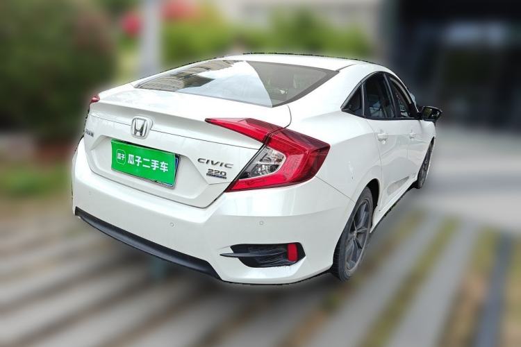 Used Honda Civic 2019 220TURBO CVT Dynamic Edition China VI Rear Right 45 Deg