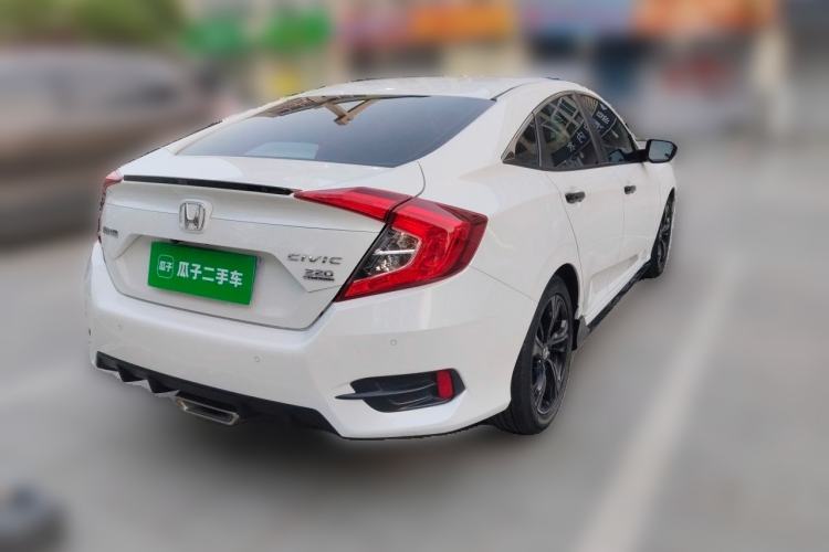Used Honda Civic 2019 220TURBO CVT Dynamic Edition China VI Emission Standard Rear Right 45 Deg