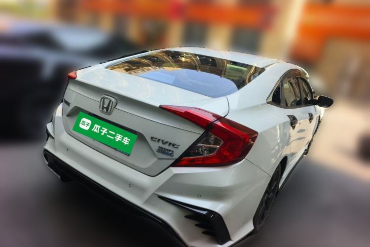 Used Honda Civic 2019 220TURBO CVT Dynamic Edition China VI Rear Right 45 Deg