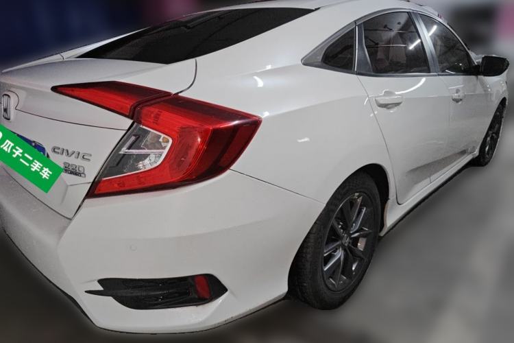 Used Honda Civic 2019 220TURBO CVT Dynamic Edition China VI Rear Right 45 Deg