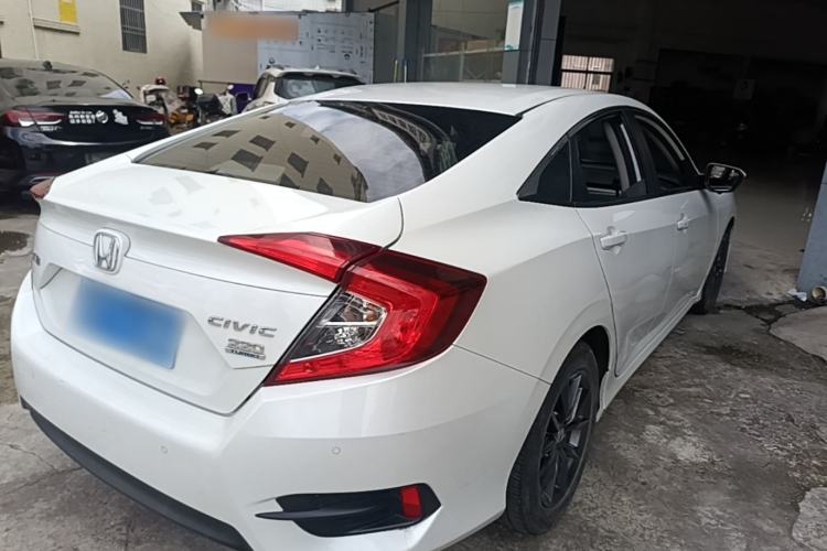 Used Honda Civic 2019 220TURBO CVT Dynamic Edition China VI Rear Right 45 Deg