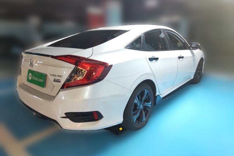 Used Honda Civic 2019 220TURBO CVT Dynamic Edition China VI Emission Standard Rear Right 45 Deg