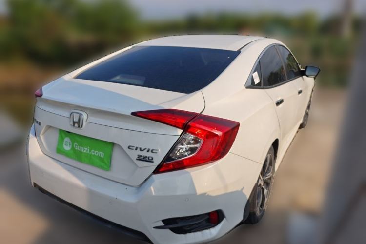 Used Honda Civic 2019 220TURBO CVT Power Edition China VI Emission Standard Rear Right 45 Deg