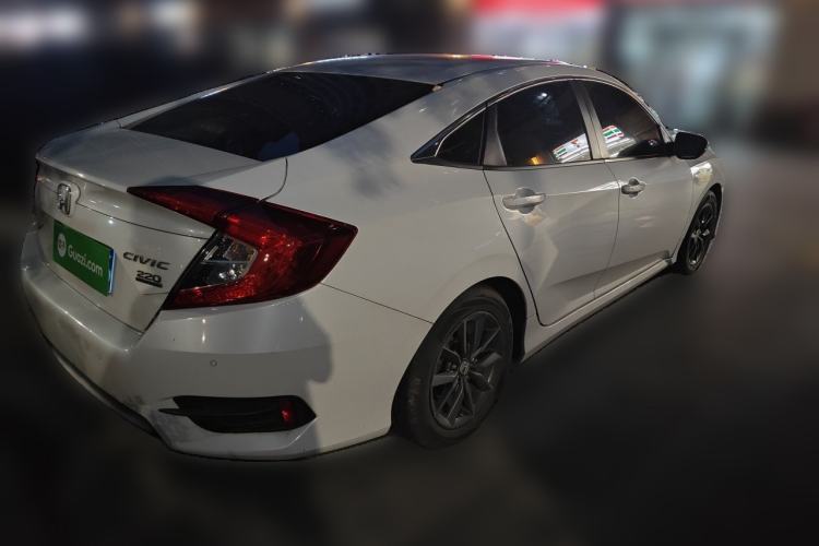 Used Honda Civic 2019 220TURBO CVT Dynamic Edition China VI Rear Right 45 Deg