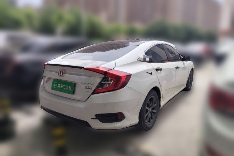 Used Honda Civic 2019 220TURBO CVT Dynamic Edition China VI Rear Right 45 Deg