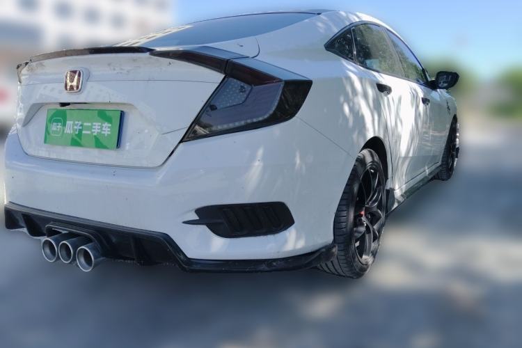 Used Honda Civic 2019 220TURBO CVT Dynamic Edition China VI Emission Standard Rear Right 45 Deg