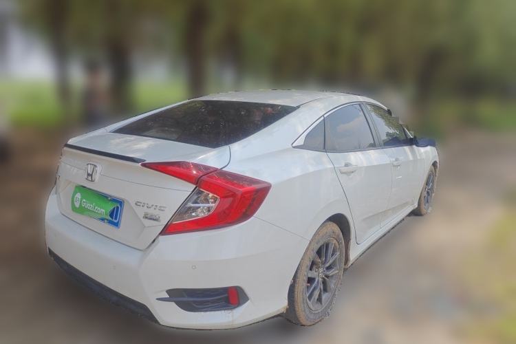 Used Honda Civic 2019 220TURBO CVT Dynamic Edition China VI Rear Right 45 Deg