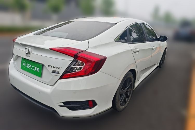Used Honda Civic 2019 220TURBO CVT Dynamic Edition China VI Rear Right 45 Deg